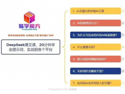 1天115，每天10分钟，普通人学会用DeepSeek挣钱有多香！